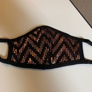 Glitter- sequin fashion face mask